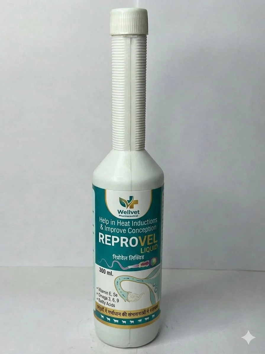 Reprovel Liquid 300 ml veterinary product bottle